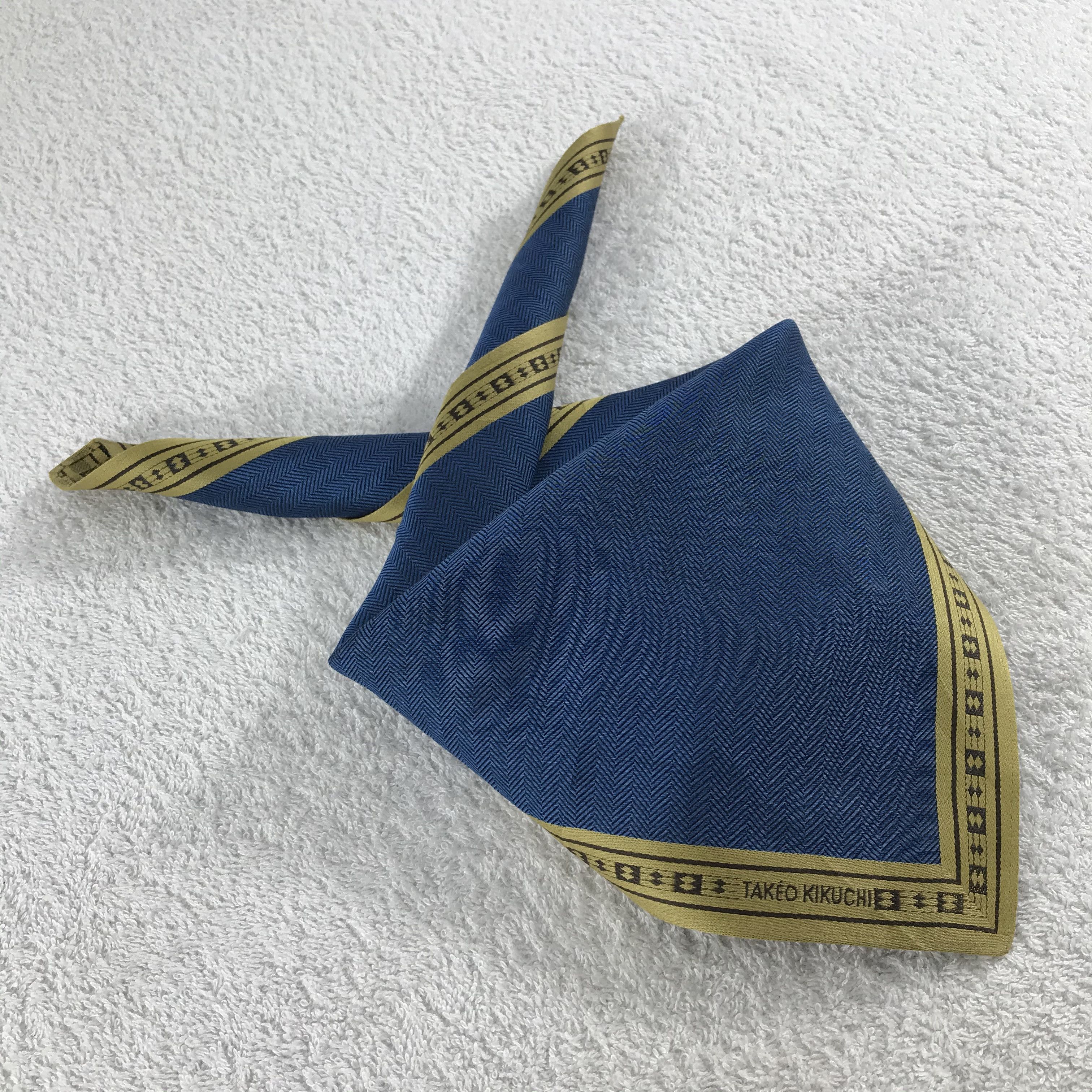 Takeo Kikuchi × Vintage Takeo Kikuchi Bandana / Handkerchief / Neckerchief - S263 Size ONE SIZE - 4 Thumbnail