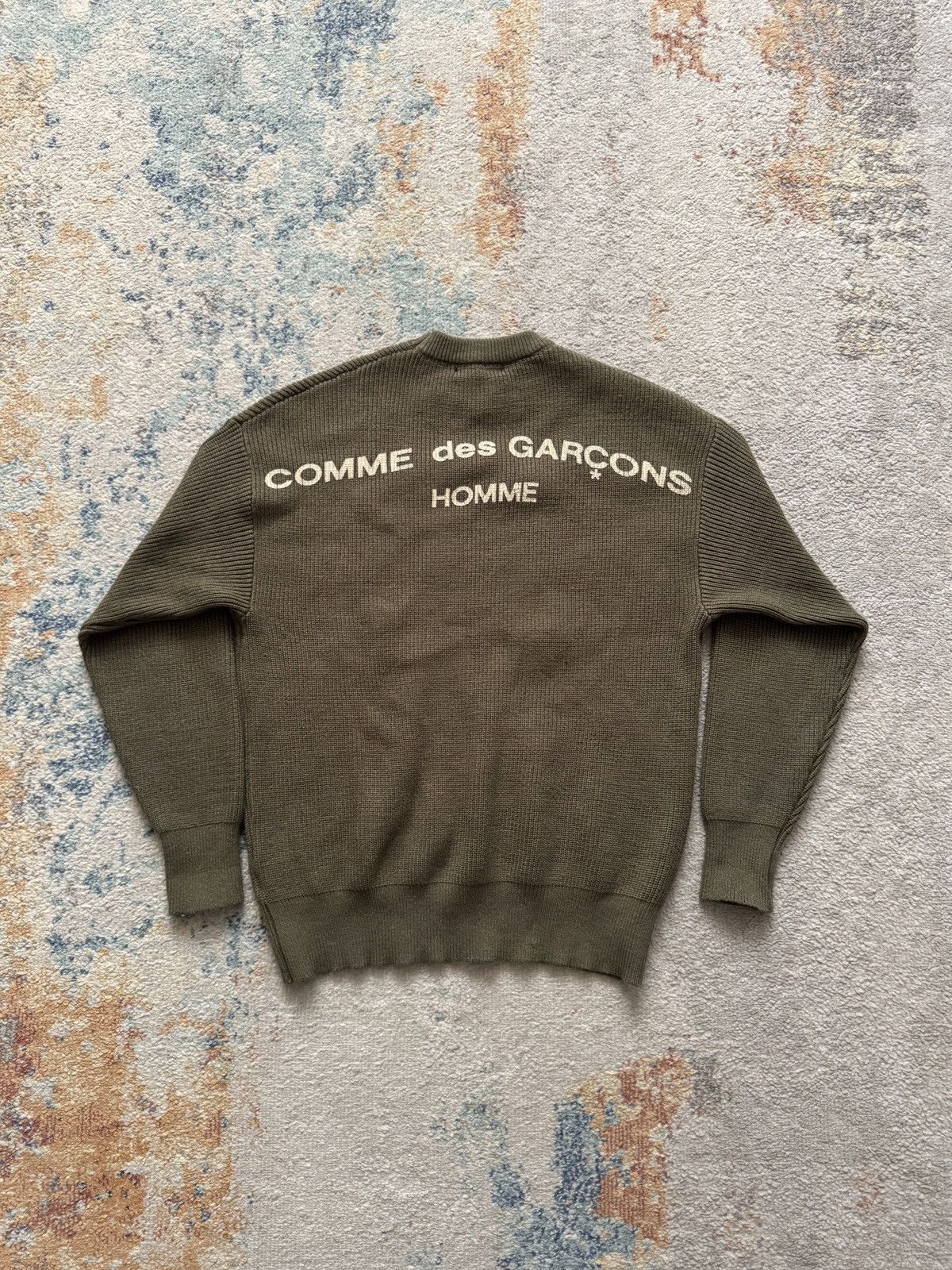 Comme des Garcons Homme Comme Des Garcon Homme Knit Sweater Size US XL / EU 56 / 4 - 1 Thumbnail