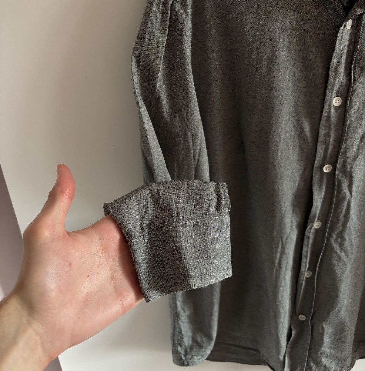 Acne Studios Acne Studios Button Up Shirts Isherwood OX Size US L / EU 52-54 / 3 - 3 Thumbnail