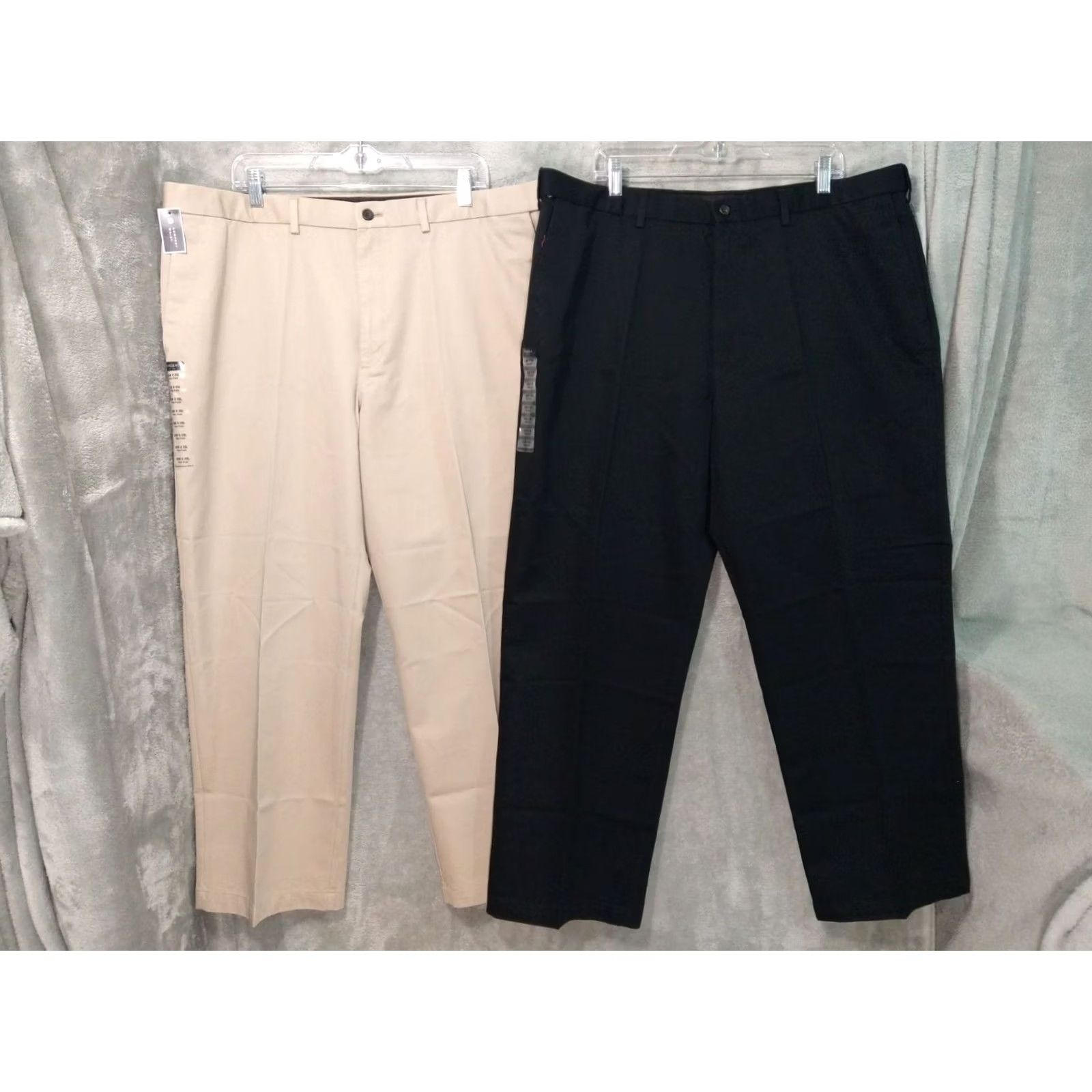 Haggar Haggar Pants Mens 42x29 Khaki Work to Weekend Classic Fit Flat Front Lot of 2 Pants Mens 42 Khaki Classic Haggar Work to Weekend Lightweight? Size US 42 / EU 58 - 2 Thumbnail
