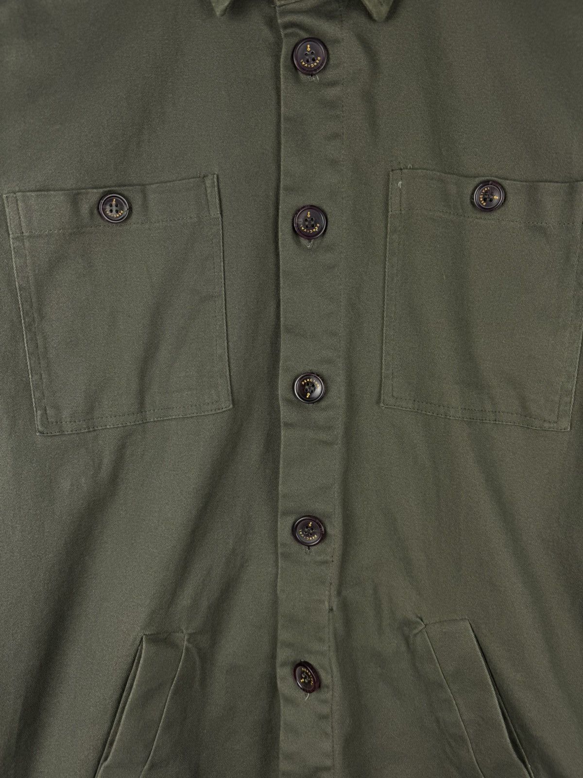 Percival Percival Men’s Military Style Overshirt Jacket Size M Size US M / EU 48-50 / 2 - 9 Thumbnail