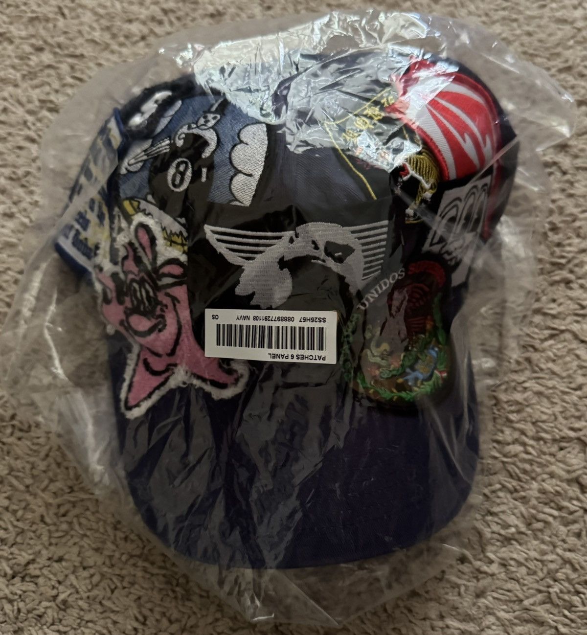 Supreme Patches 6-Panel cap NAVY