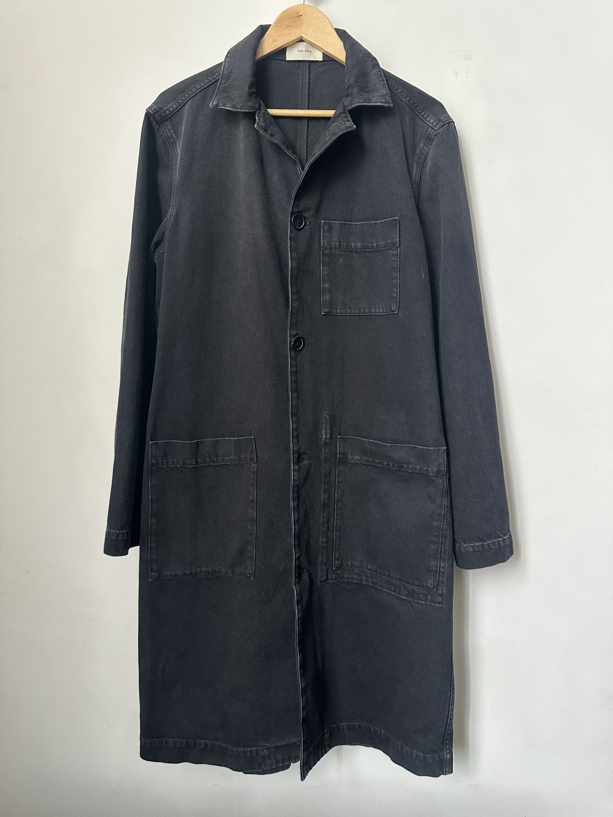 The Row The Row Markus Denim Coat Overcoat Size US M / EU 48-50 / 2 - 1 Thumbnail