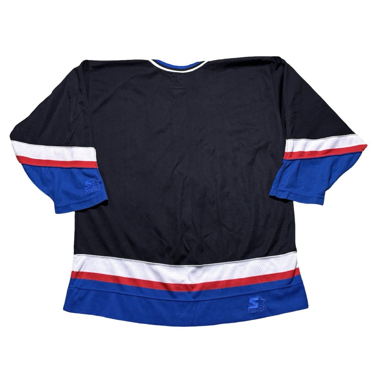 Starter 90s Starter Mickey & Co Jersey Mens L Black Fighting Duck Size US L / EU 52-54 / 3 - 6 Thumbnail