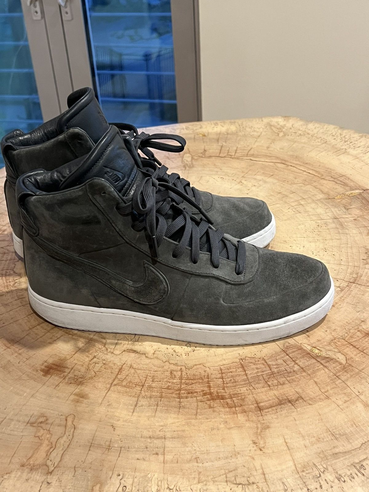 John Elliott × Nike Vandal high top in anthracite gray Size US 11.5 / EU 44-45 - 7 Thumbnail