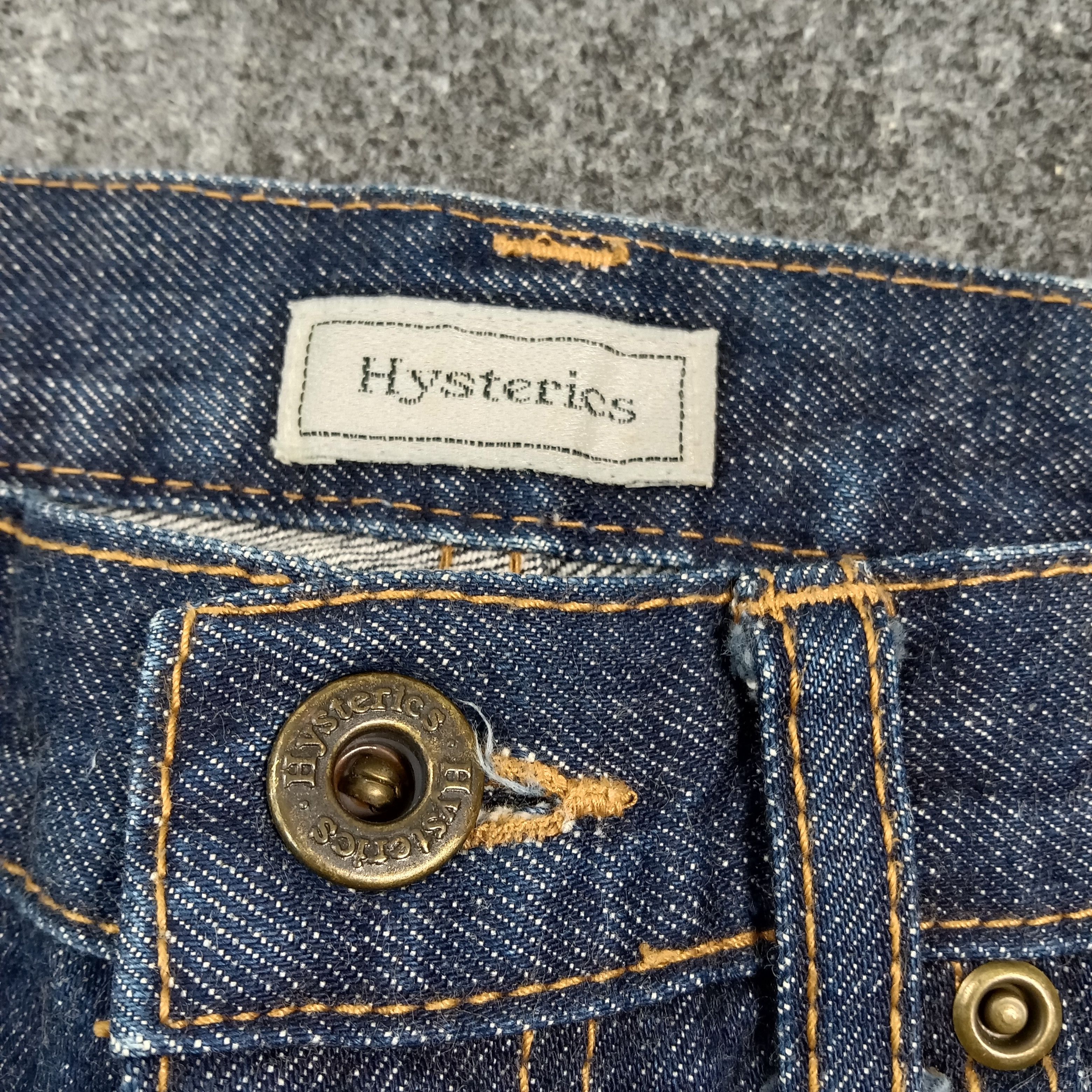 Hysteric Glamour Hysterics Raiders Japan Custom Logo Jeans C272N3 Size US 30 / EU 46 - 3 Thumbnail