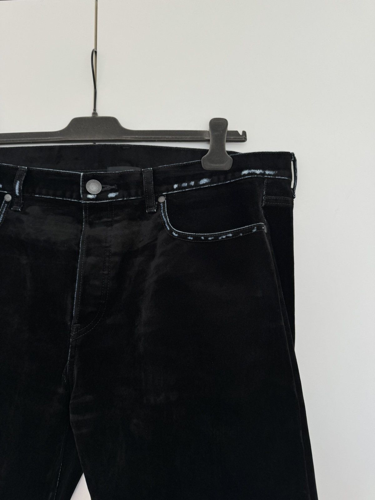 John Elliott The Daze Crushed Flock Denim FW21 36 Size US 36 / EU 52 - 2 Thumbnail
