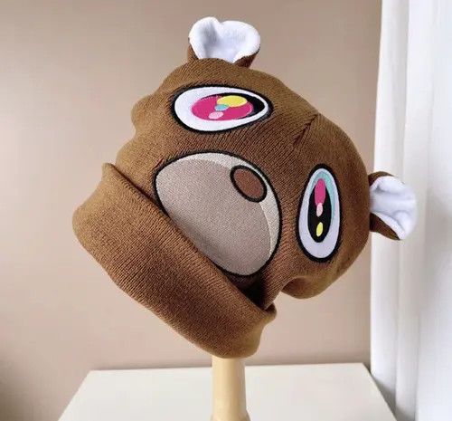 VIBE Bear Beanie Hat Size ONE SIZE - 2 Thumbnail