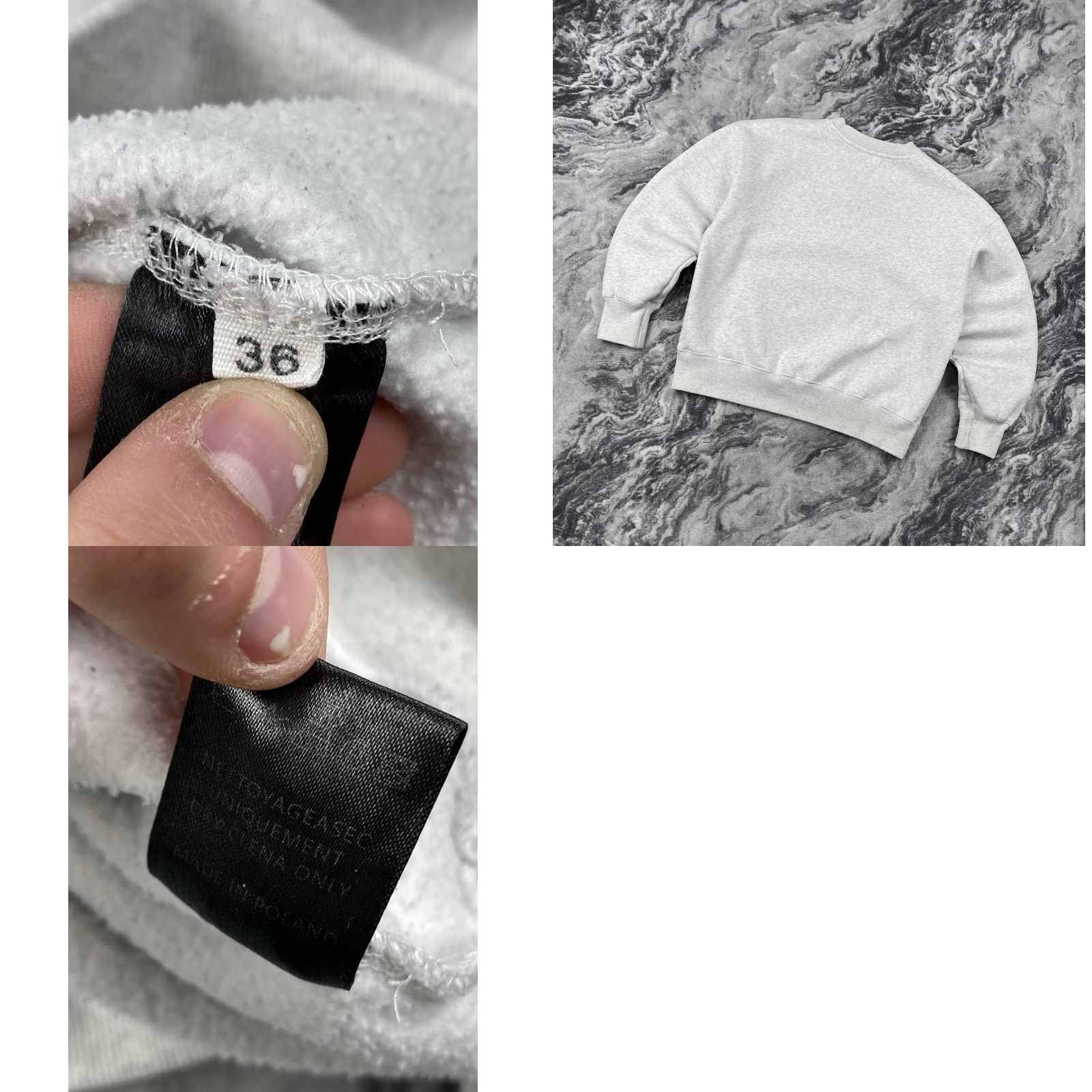 Isabel Marant VINTAGE Isabel Marant Etoile Sweatshirt Big Logo Women Size 36 Gray Size XS / US 0-2 / IT 36-38 - 9 Thumbnail
