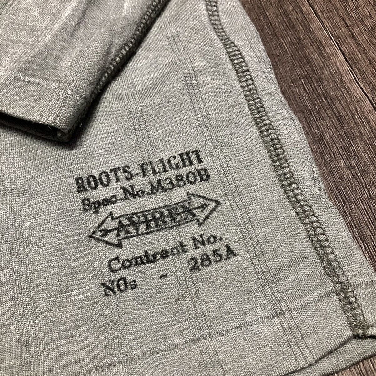 Avirex × Roots Of Flight VINTAGE AVIREX ROOTS FLIGHT NO M380B LONG SLEEVE TEE SHIRT Size US S / EU 44-46 / 1 - 2 Thumbnail