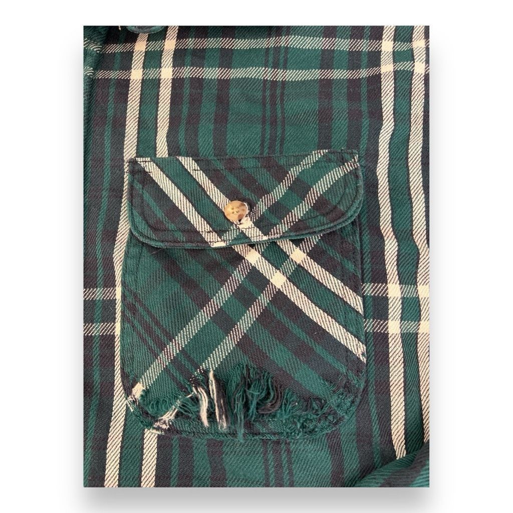 Carhartt Vintage Carhartt 100% Cotton Green Blue Flannel Outdoor Wear Size US XXL / EU 58 / 5 - 6 Thumbnail