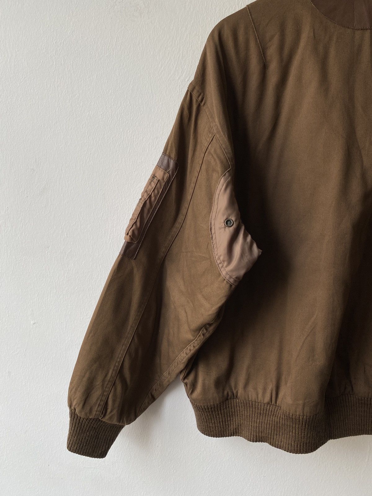 Japanese Brand 1990s - Edovi Tradition Commander Military Bomber Jacket Size US L / EU 52-54 / 3 - 9 Thumbnail
