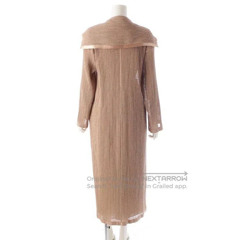 Issey Miyake Issey Miyake Brown Coat Size M / US 6-8 / IT 42-44 - 2 Thumbnail