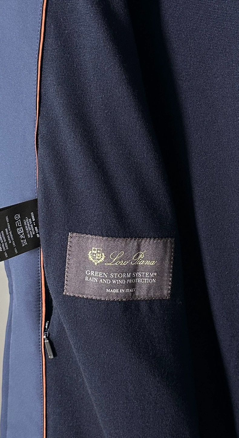 Loro Piana LORO PIANA Tie-on jacket with cashmere lining Size US XXL / EU 58 / 5 - 6 Thumbnail