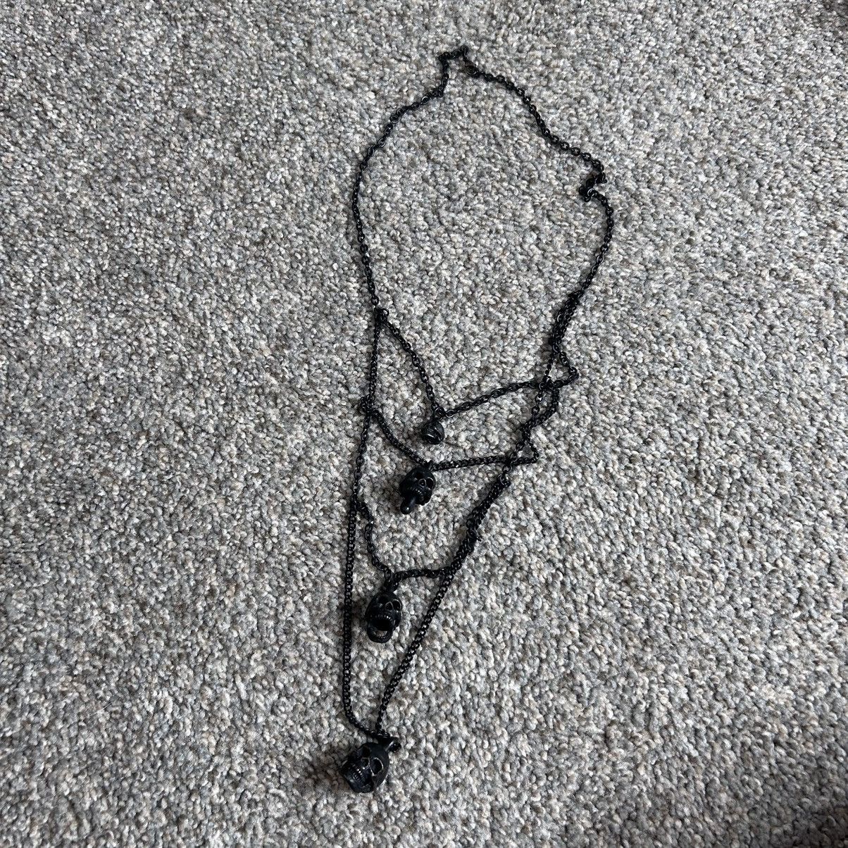 Number (N)ine Number (N)ine ss06 ‘noir’ skull chain Size ONE SIZE - 3 Thumbnail