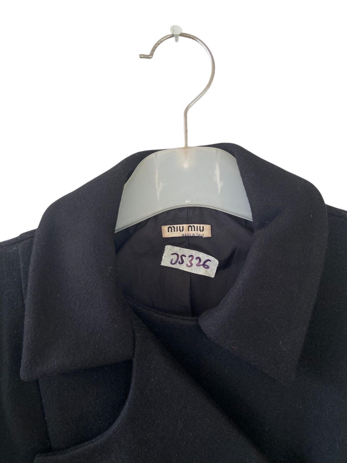 Miu Miu × Prada Miu Miu Pleated Skirted Peacoat Coat Size XS / US 0-2 / IT 36-38 - 3 Thumbnail