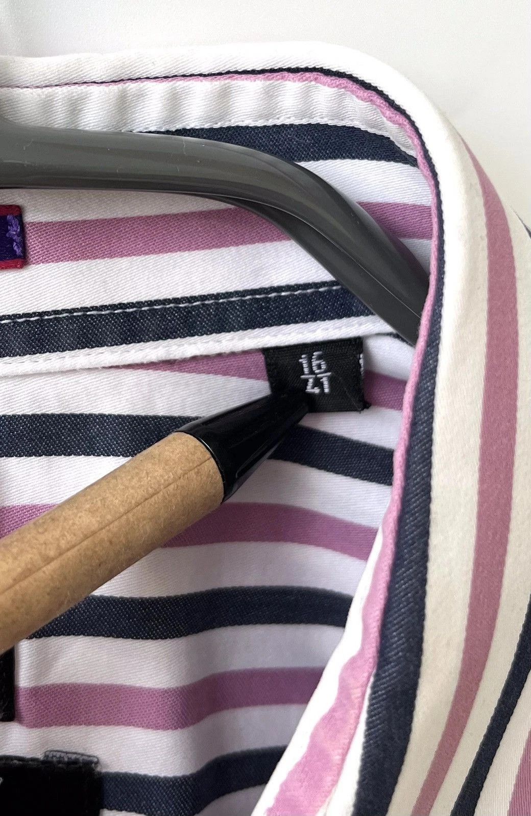 Paul Smith Paul Smith Vintage Striped Shirt Classic Fit Men's Size 16 Size US L / EU 52-54 / 3 - 6 Thumbnail