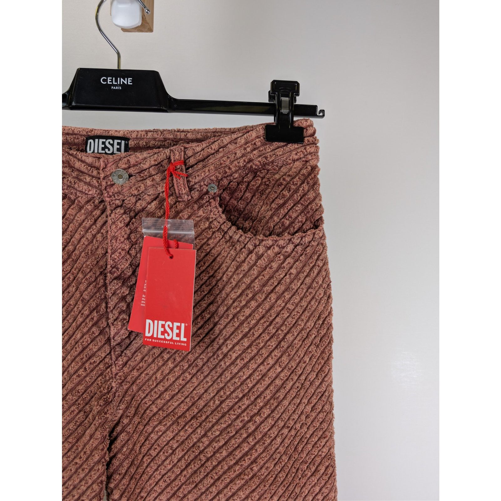 Diesel o1rshd1 P-Cordy Pantaloni Pants in Brown Size US 32 / EU 48 - 5 Thumbnail