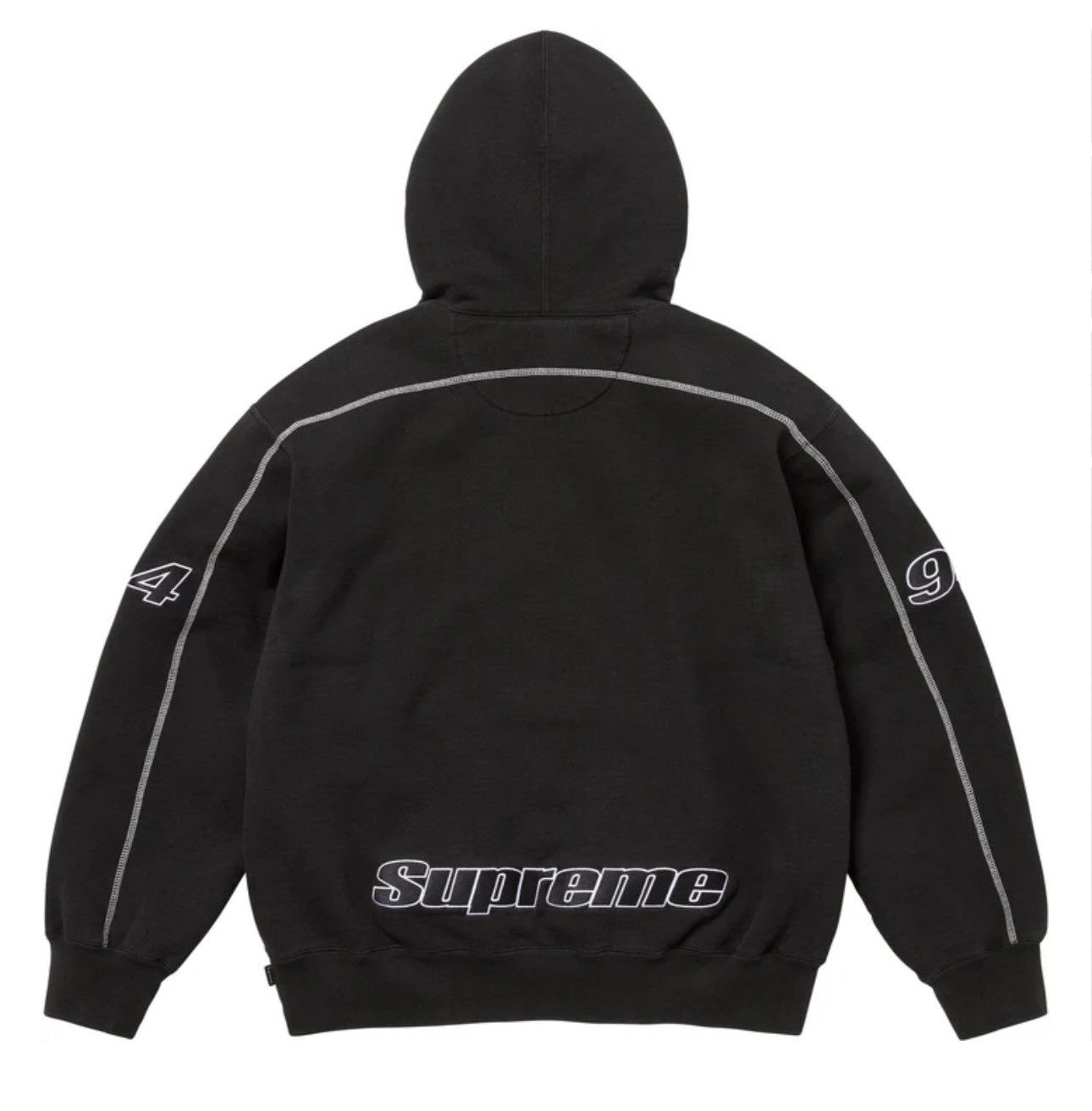 Supreme Supreme Overlock Hooded Sweatshirt Size US L / EU 52-54 / 3 - 2 Thumbnail