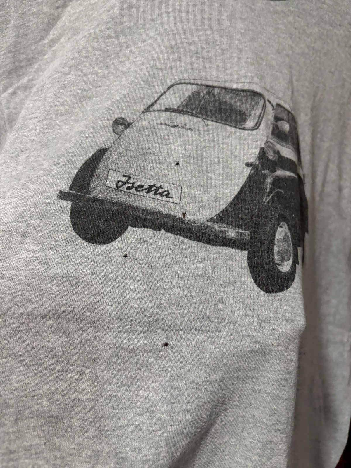 Vintage Vintage 80s/90s BMW Isetta Microcar Size US L / EU 52-54 / 3 - 4 Thumbnail