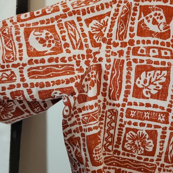 Reyn Spooner Vintage Reyn Spooner Hawaiian Classic Floral Fish Shirt - L Size US L / EU 52-54 / 3 - 3 Thumbnail