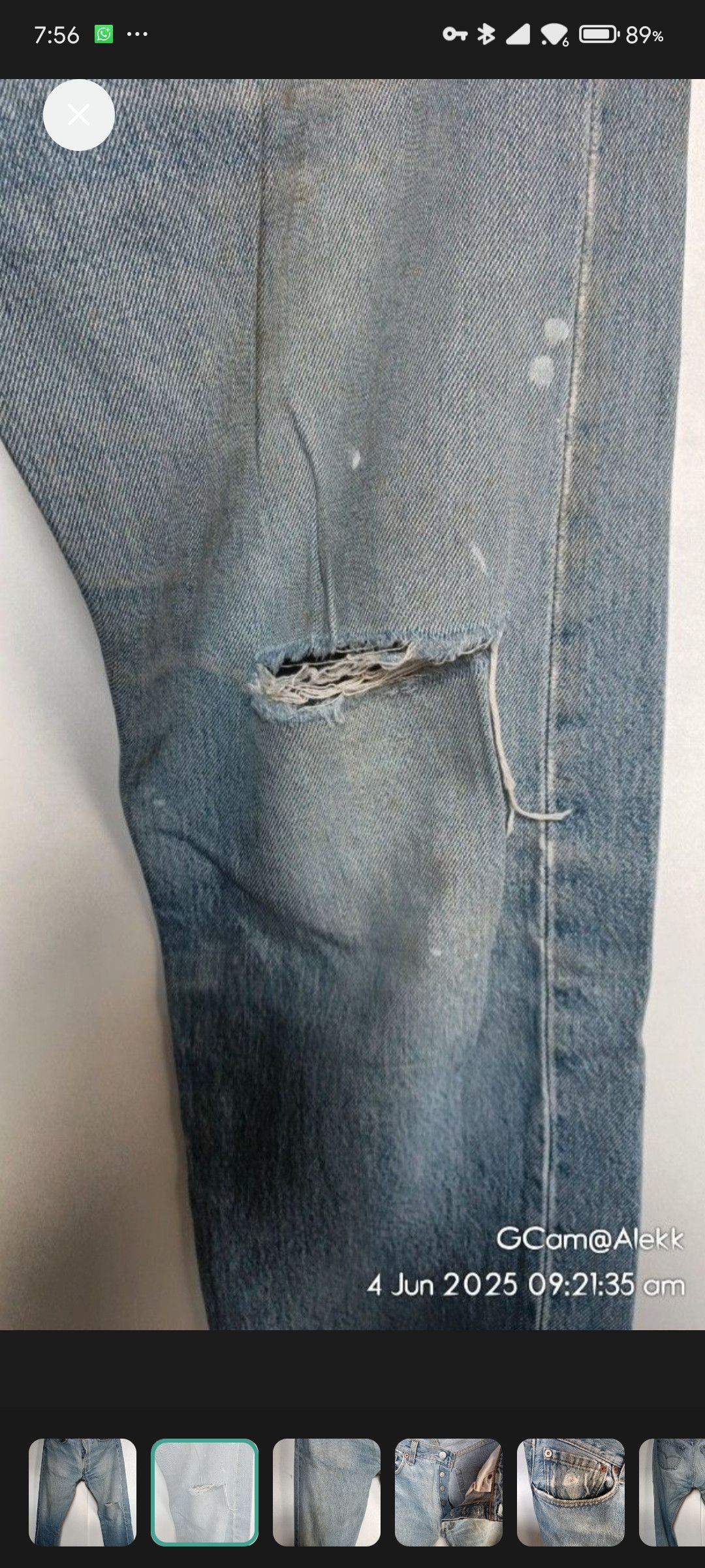 Levi's Levi's 501 Mens Buttonfly Classic W32 L32 Size US 32 / EU 48 - 9 Thumbnail