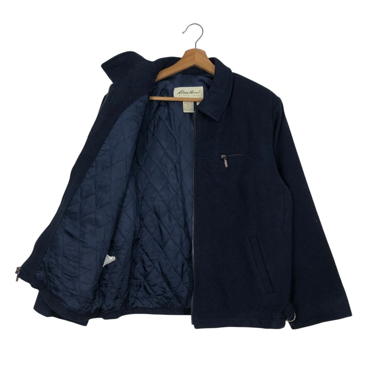 Vintage 🔥VINTAGE ZIPPER WOOL CROPPED JACKET EDDIE BAUER ISSEY MIYAKE Size S / US 4 / IT 40 - 13 Thumbnail