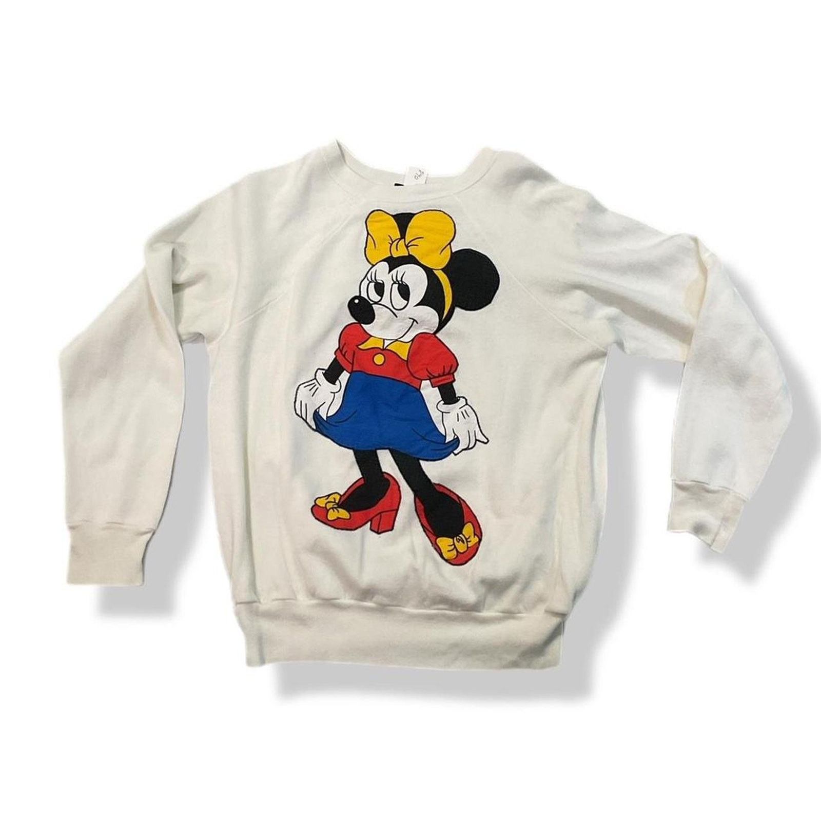 Disney VTG 90s Disney Minnie Mouse crewneck sweatshirt Size L / US 10 / IT 46 - 1 Thumbnail