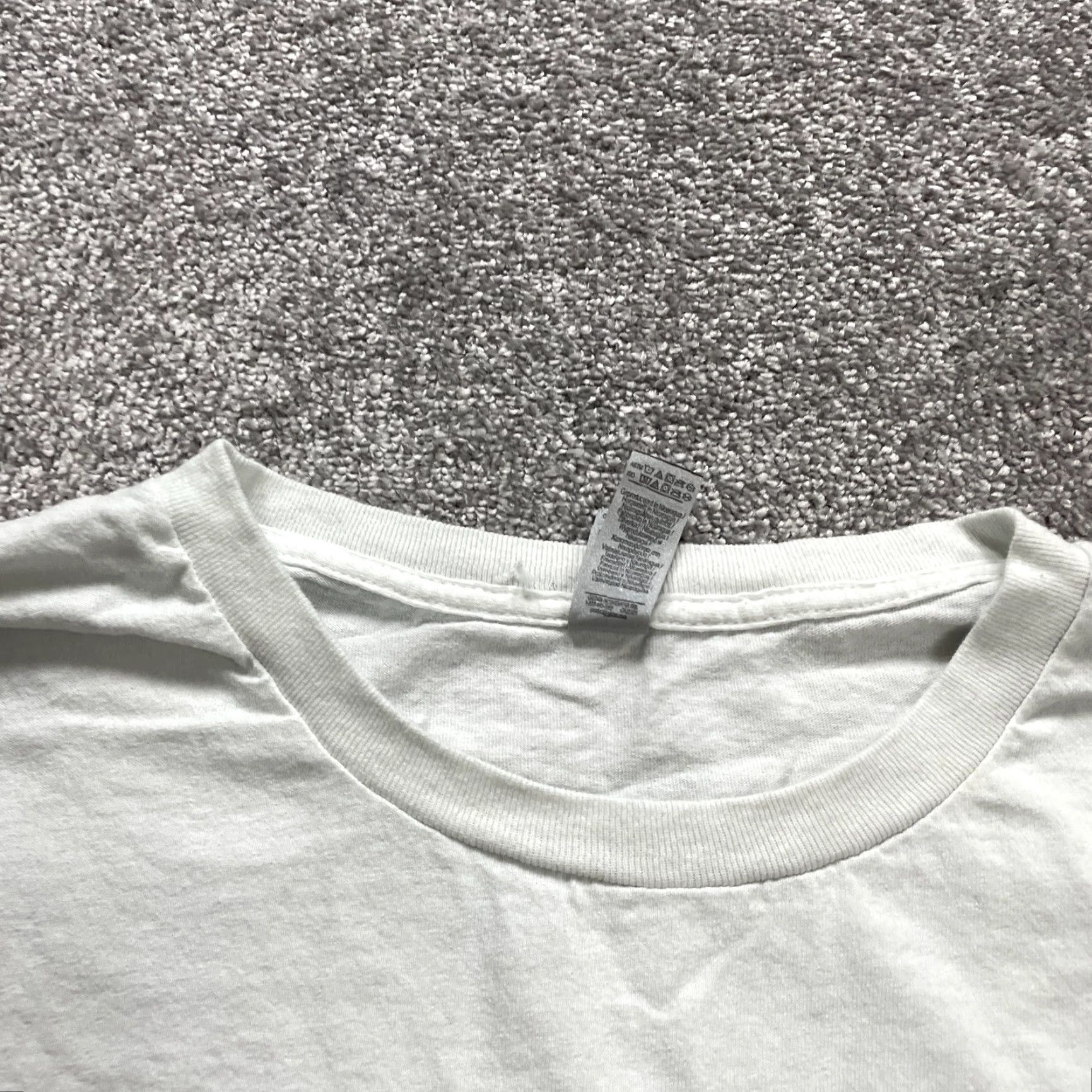 Gildan VINTAGE Gildan Heavy Cotton T-Shirt Unisex Adults 3XL White Birthday Bash Crew Neck Short Sleeve Mens Size US XXL / EU 58 / 5 - 4 Thumbnail