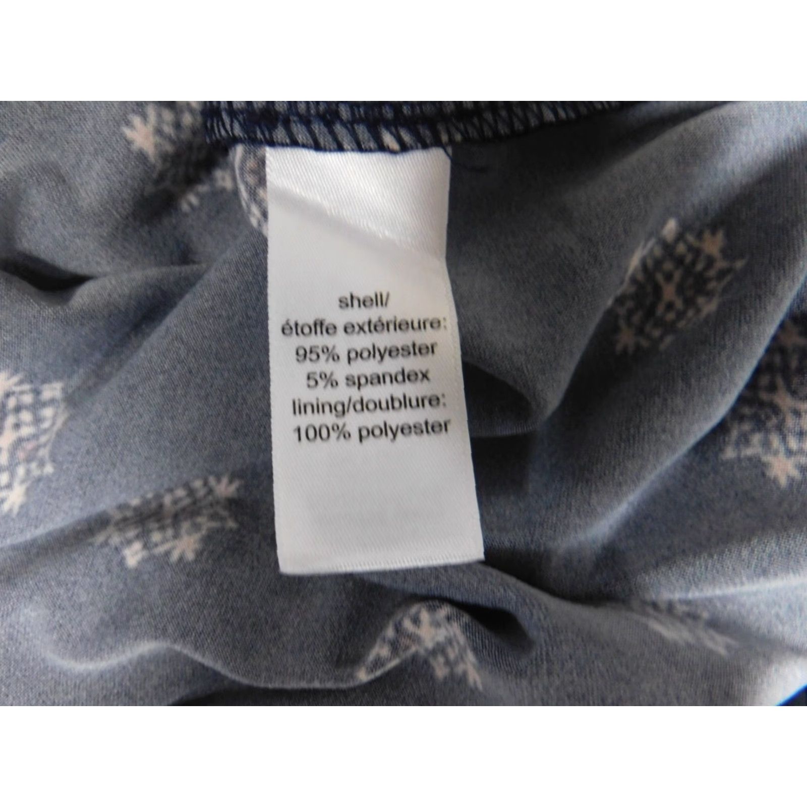 Vintage Maurices Blouse Shirt Womens S Blue Floral Pullover Cap Sleeve Collared Tunic Stretch Casual Regular Modern Classic Size S / US 4 / IT 40 - 7 Thumbnail