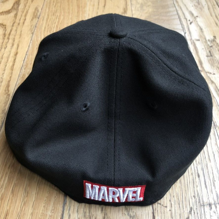 Marvel Comics Captain America Shield Logo Patch Marvel Lids Hat 7 5/8 Size ONE SIZE - 5 Thumbnail