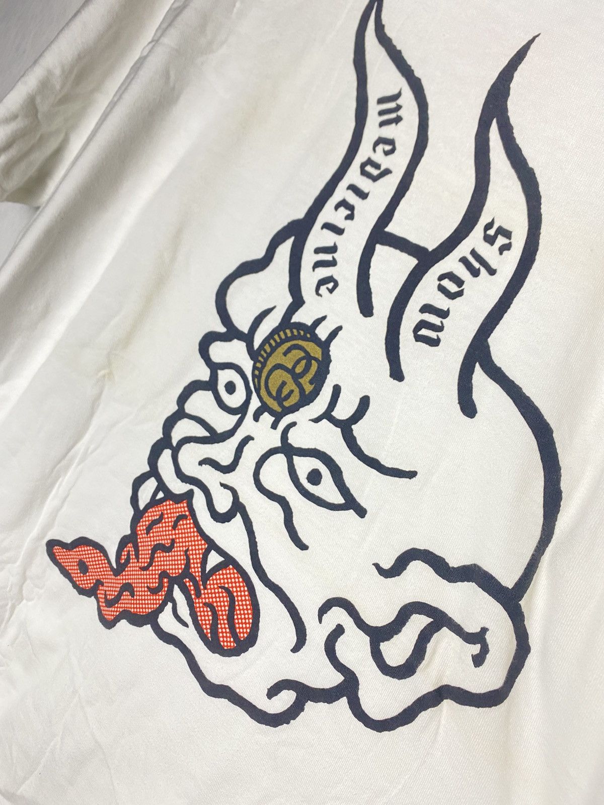 Stussy Rare Stussy x Medicine Show Big Logo iconic Size US L / EU 52-54 / 3 - 3 Thumbnail