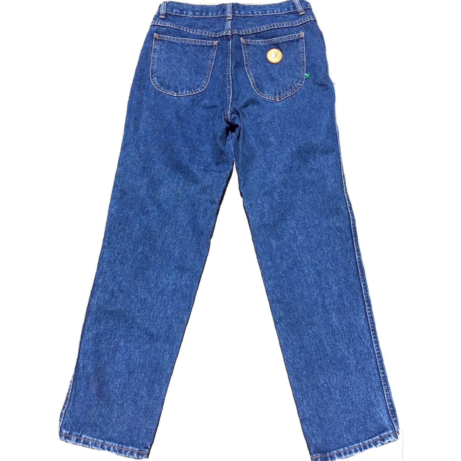 Puma VINTAGE Puma Jeans UK 34 EUROPE 50 Denim Blue 80s 90s 1980s 1990s Mens Girls Womens Jeans Waist 32" X-Large? Size US 32 / EU 48 - 3 Thumbnail