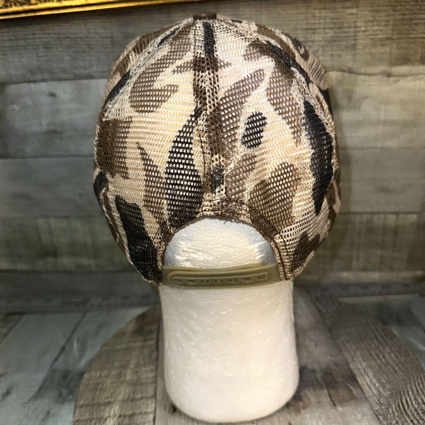Vintage VINTAGE Desert Storm Snapback Hat Camo Rope Cap USA Military 90s Gulf War OG Size ONE SIZE - 5 Thumbnail