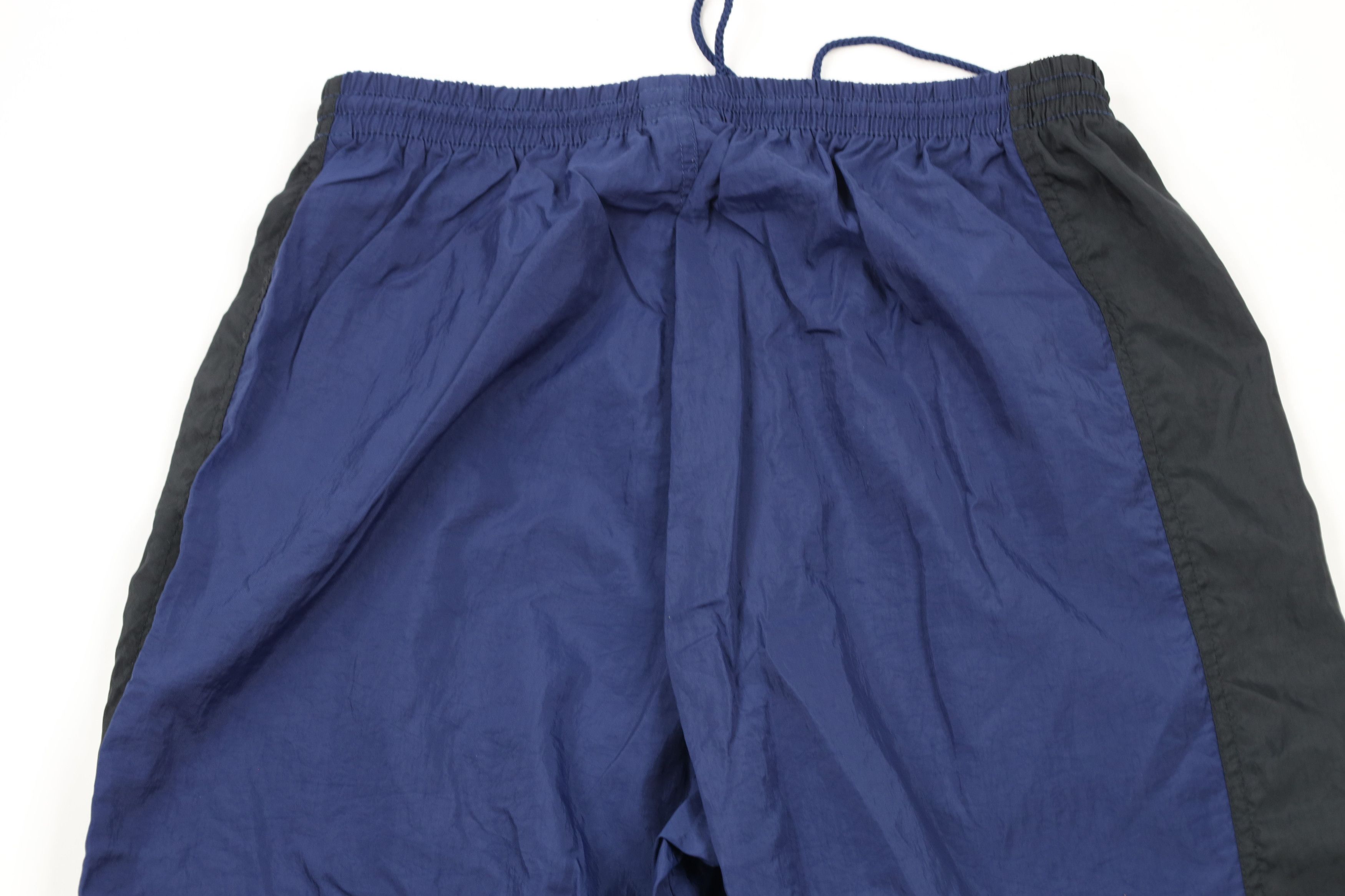 Nike × Vintage Vintage 90s Nike Block Letter Nylon Joggers Jogger Pants Size 34 - 9 Thumbnail