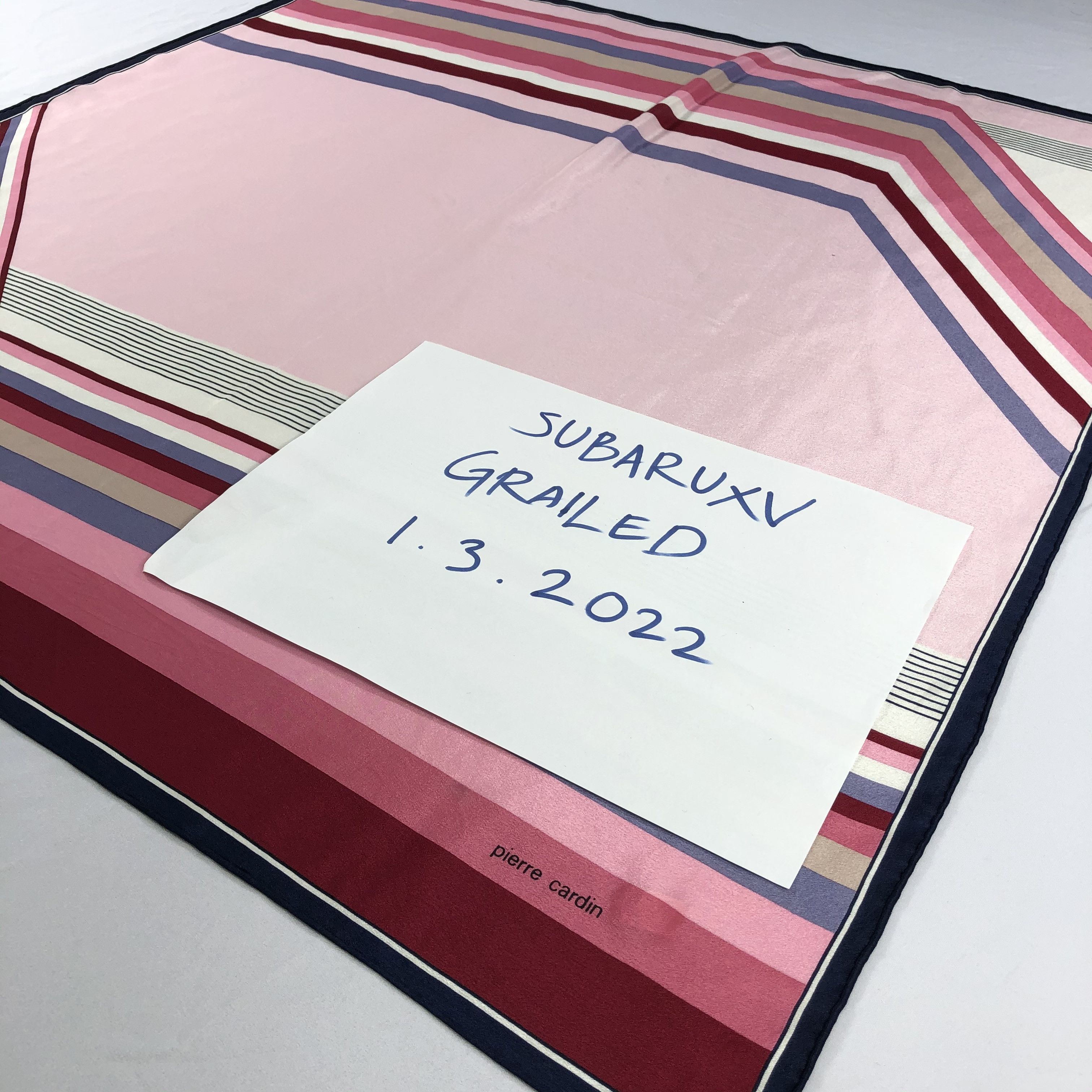 Pierre Cardin Vintage Pierre Cardin Silk SCarf Size ONE SIZE - 4 Thumbnail