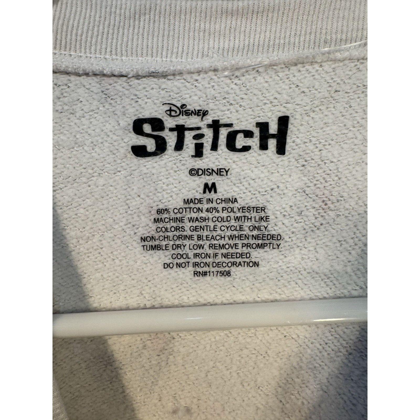 Disney Disney Lilo & Stitch Women's Hoodie Sweatshirt Sweater Mediu Size M / US 6-8 / IT 42-44 - 4 Thumbnail