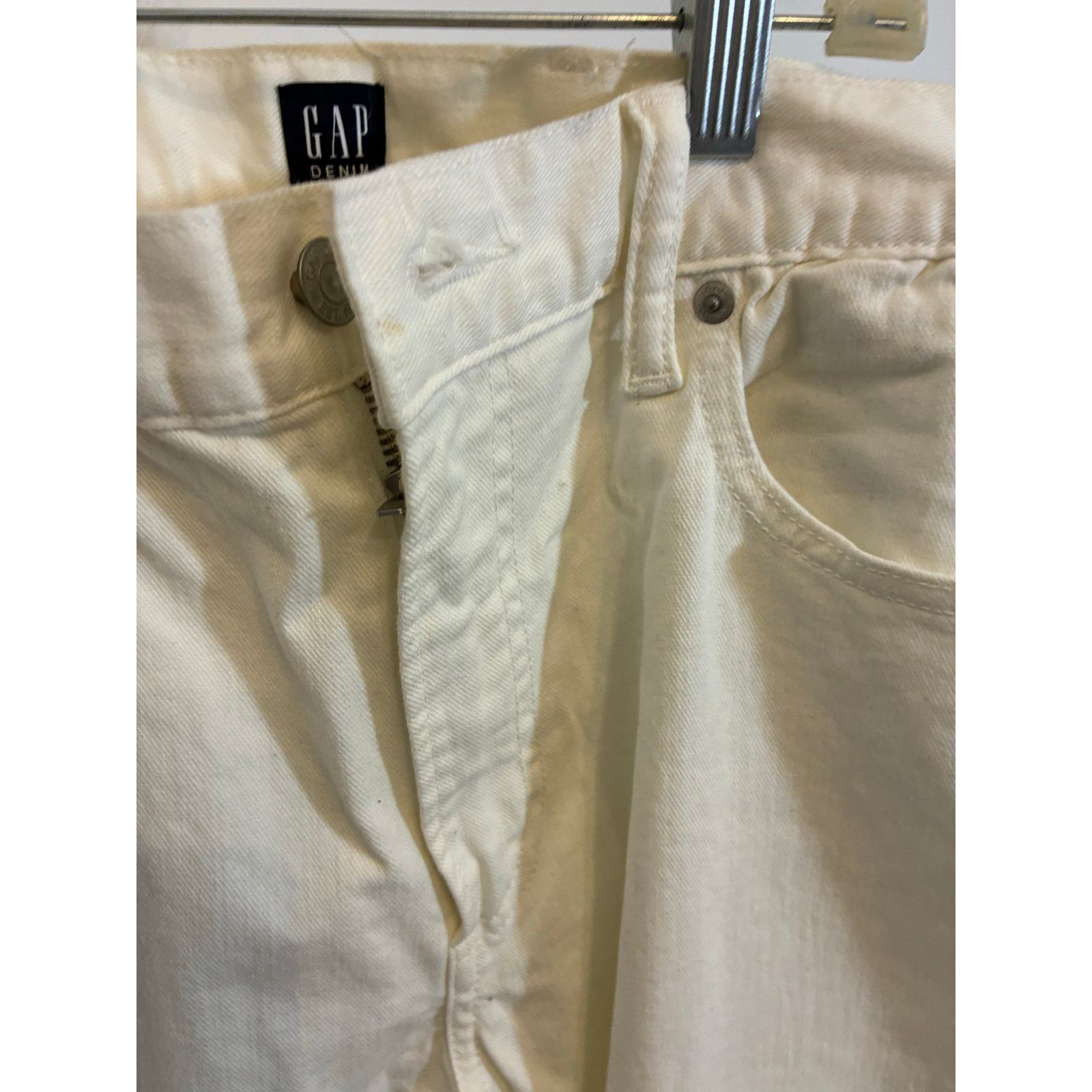 Gap Gap Slim White Jeans 36x34 Men's Denim Pants Classic Size US 36 / EU 52 - 5 Thumbnail