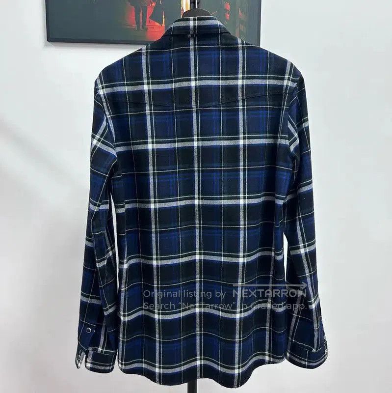 Valentino Valentino Long Sleeve Blue Cotton Shirt . Size L / US 10 / IT 46 - 2 Thumbnail
