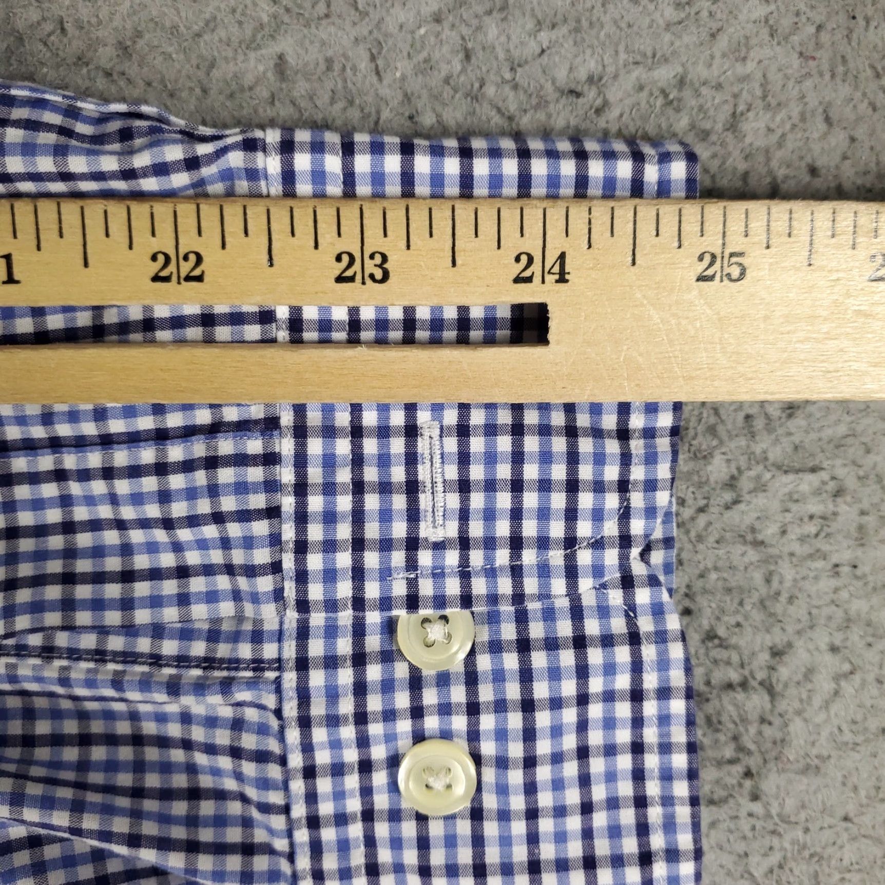 Brooks Brothers Brooks Brothers Shirt Mens Large Blue Check Regent Button Up Long Sleeve Regualr Fit, Classic, Preppy, American, Modern, Colorful, Workwear Mens Size US L / EU 52-54 / 3 - 6 Thumbnail