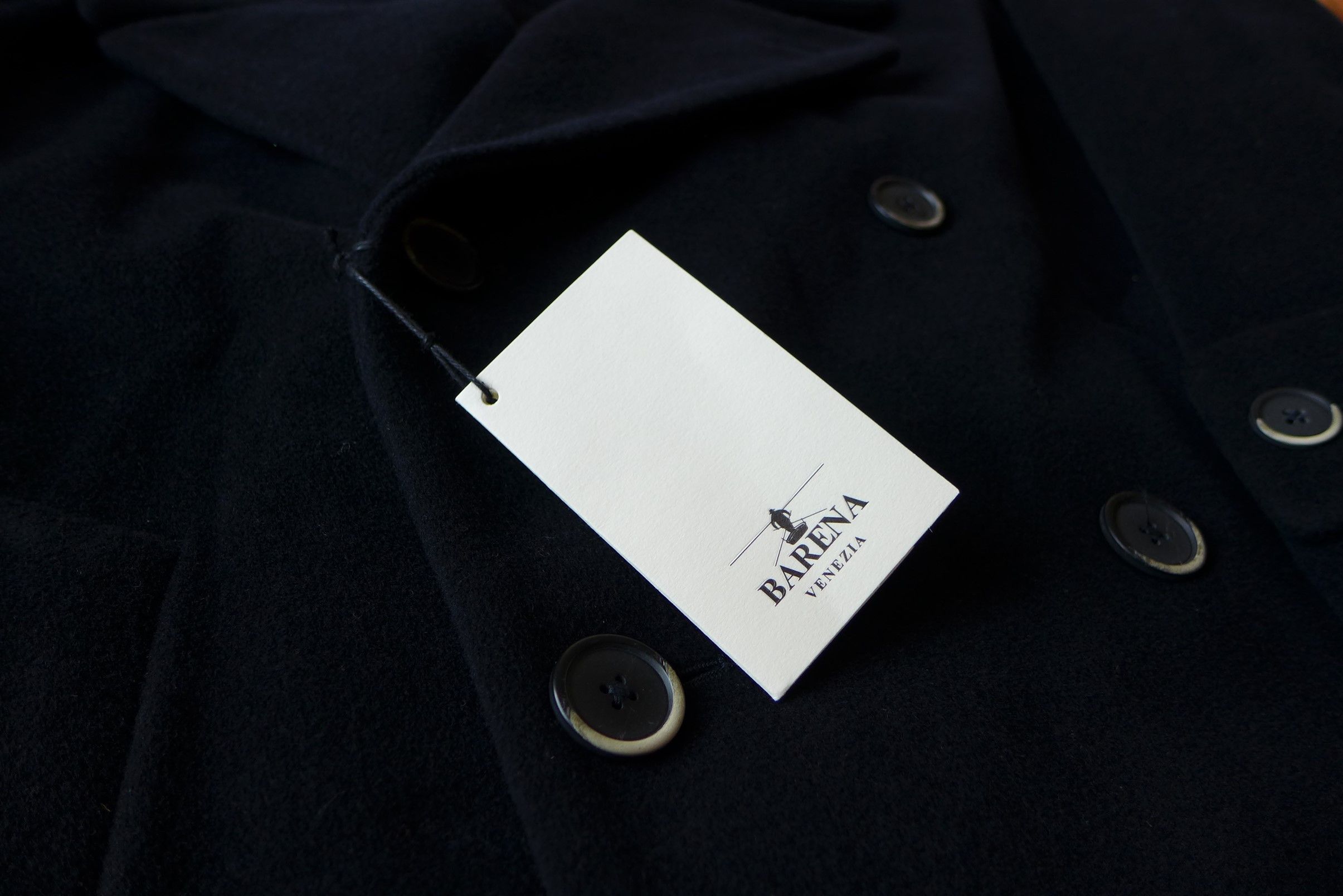 Barena Barena Oversized Arctic Peacoat - Navy Wool Size US XL / EU 56 / 4 - 14 Thumbnail