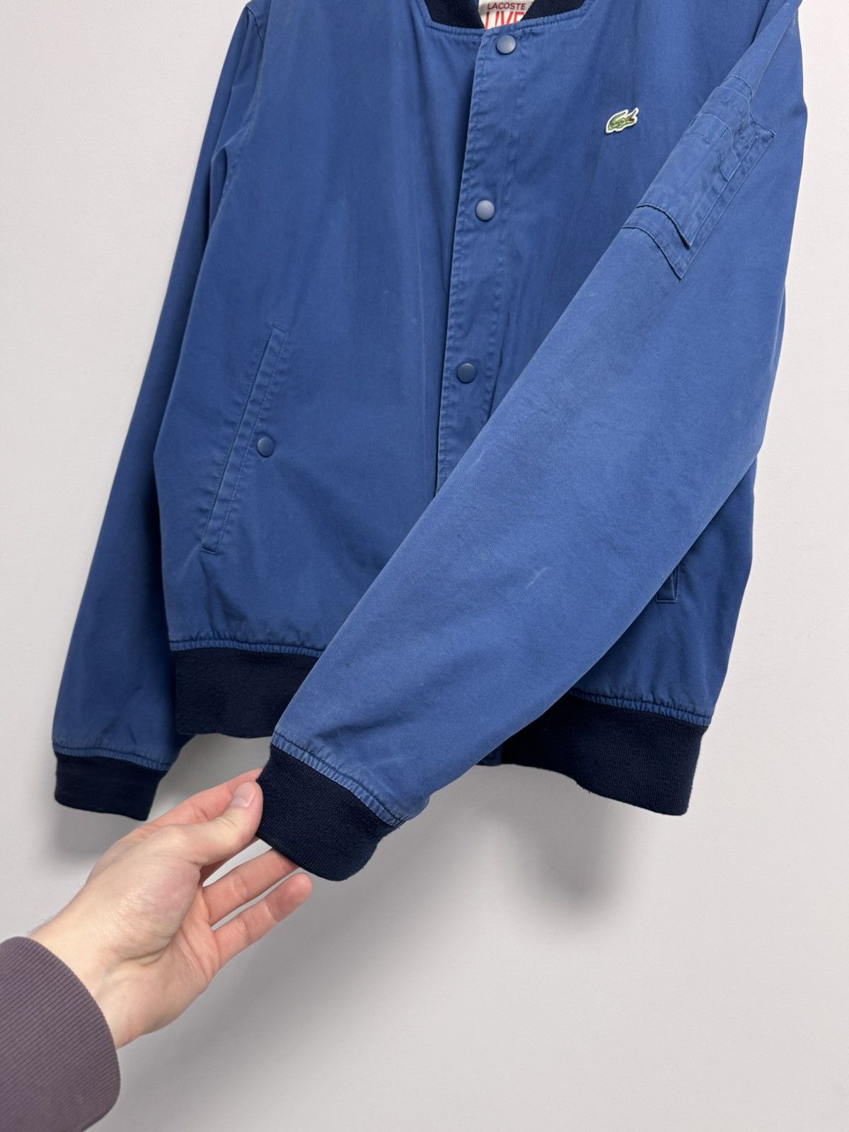 Lacoste Lacoste Vintage Bomber Jacket Y2K style Size US M / EU 48-50 / 2 - 15 Thumbnail