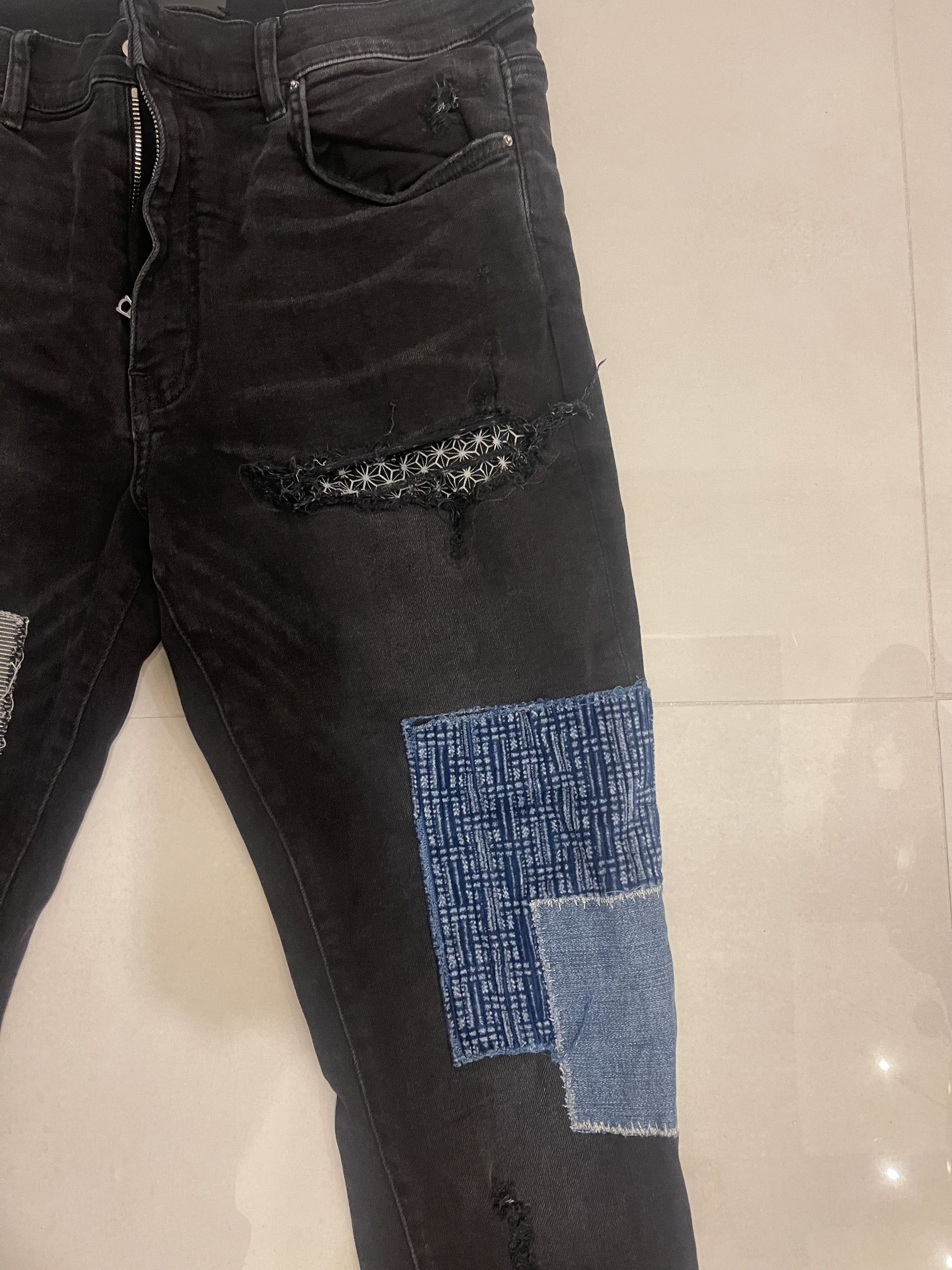 Amiri Amiri Japanese patch work Size US 36 / EU 52 - 6 Thumbnail