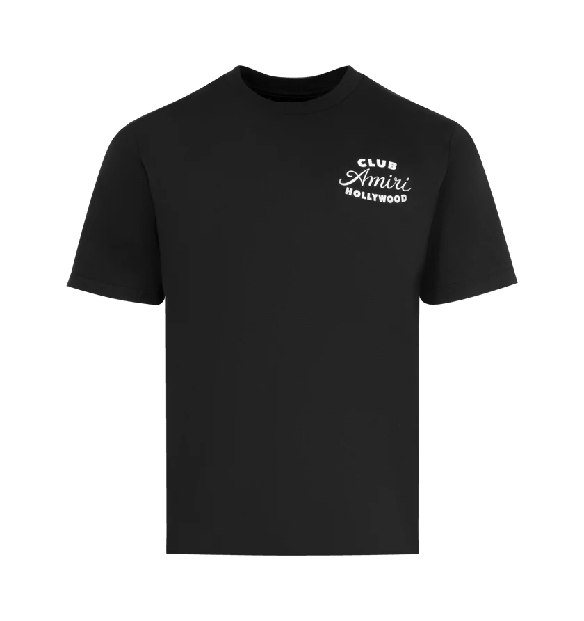 o1h1sh11225 Club Amiri Tee in Black