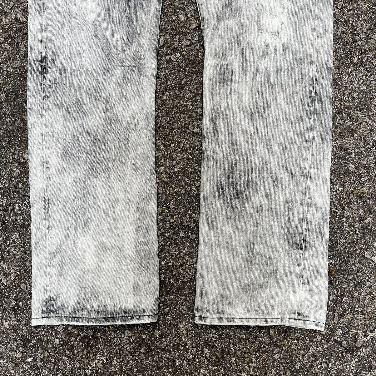 Hysteric Glamour Replay Maestro Denim Acid Washed Vintage Y2K Jeans Size US 34 / EU 50 - 2 Thumbnail