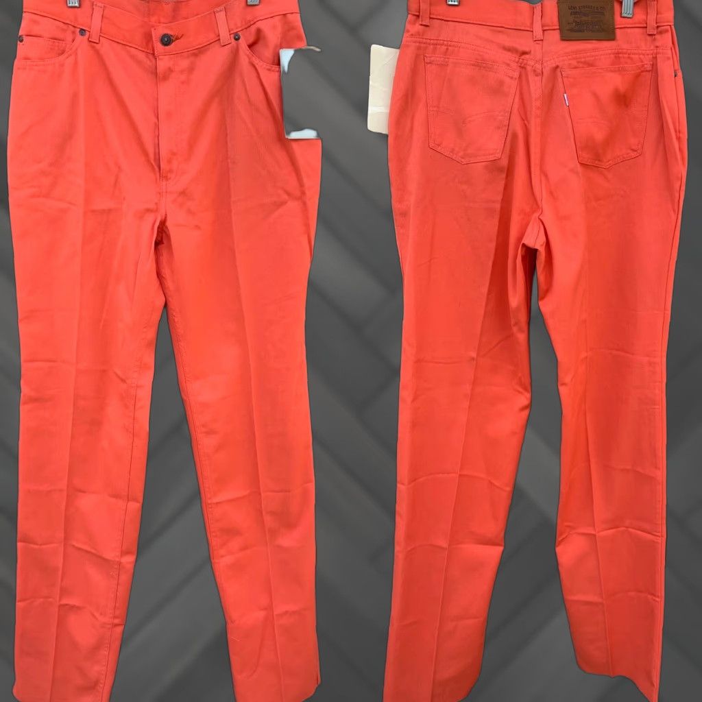 Levi's VINTAGE Levi's 5 pocket jeans style pants 1984 Olympics size 18 waist 33 in 1980s Size 40" / US 18 - 1 Thumbnail