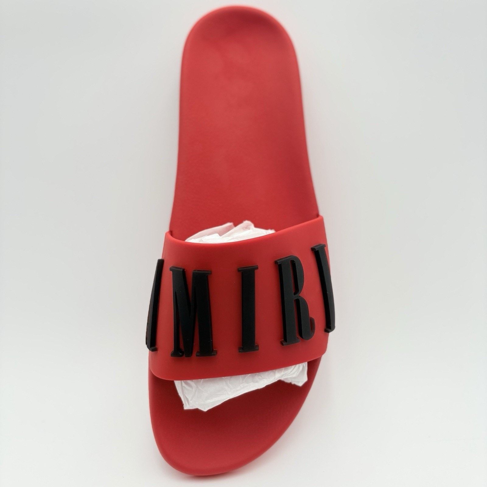 Amiri Size 45 - Amiri Logo Pool Slides ' Red ' | BRAND NEW! Size US 12 / EU 45 - 11 Thumbnail