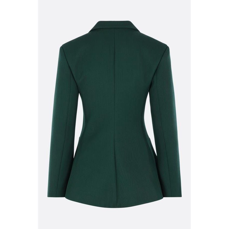 Loewe LOEWE Green Twill Single-Breasted Jacket New & Authentic (Wo Size M / US 6-8 / IT 42-44 - 2 Thumbnail