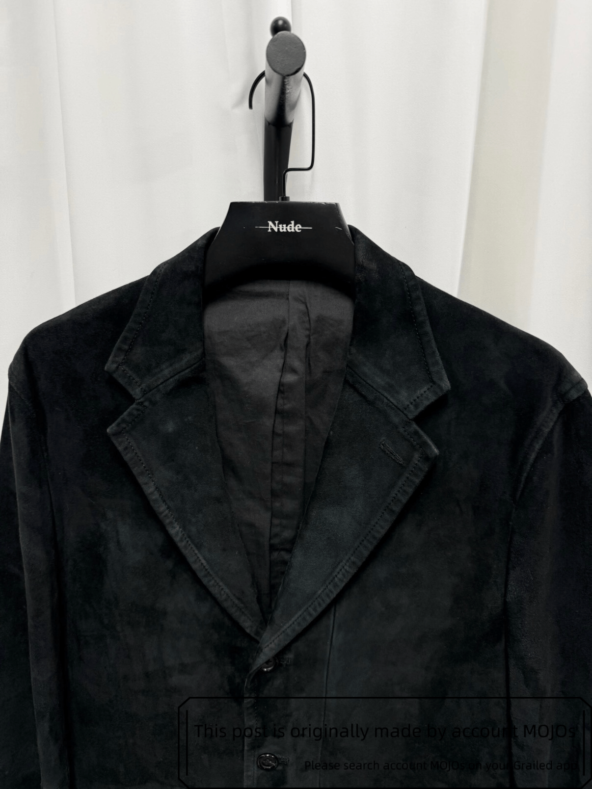 Yohji Yamamoto Sz 3 Yohji Yamamoto Suede Blazer mojos3127 Size US L / EU 52-54 / 3 - 4 Thumbnail
