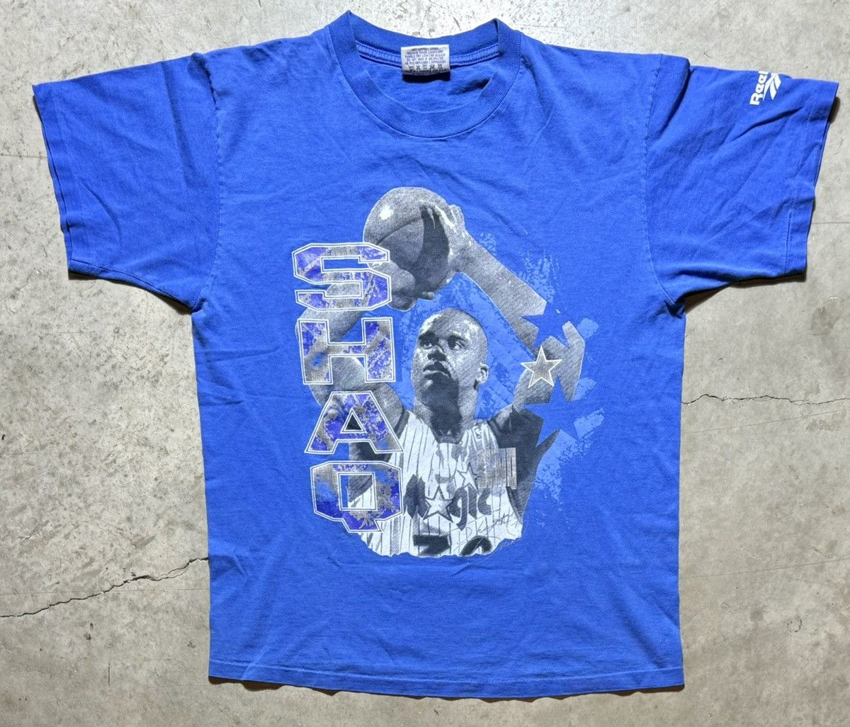 Reebok × Vintage Vintage 90’s Reebok Shaquille O’Neal Shaq shirt size L Size US L / EU 52-54 / 3 - 1 Thumbnail
